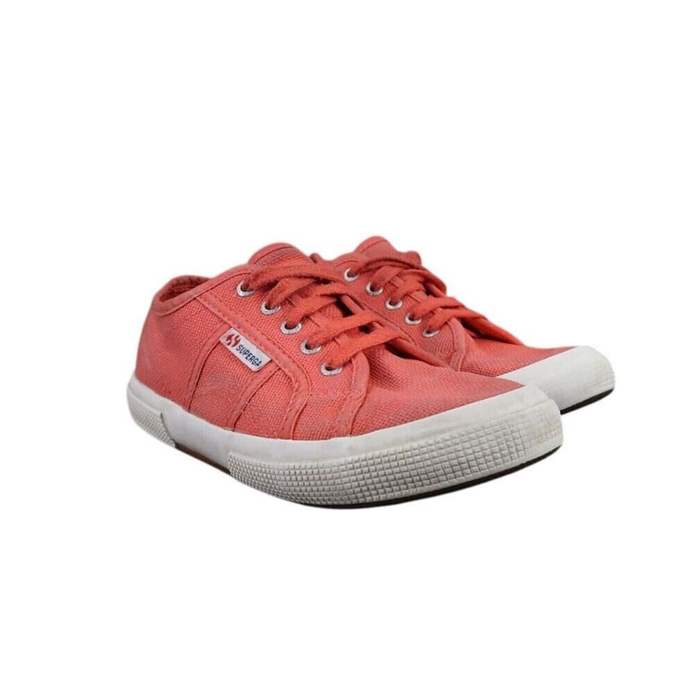 Superga Shoes Kids 1 Sneakers Canvas Classic Casual Lace Up Pink Trainer Active